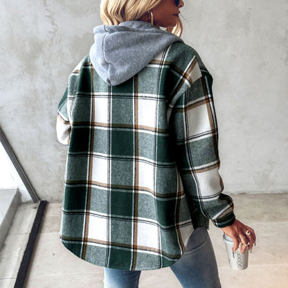 Georgia - Warm Hooded Shacket