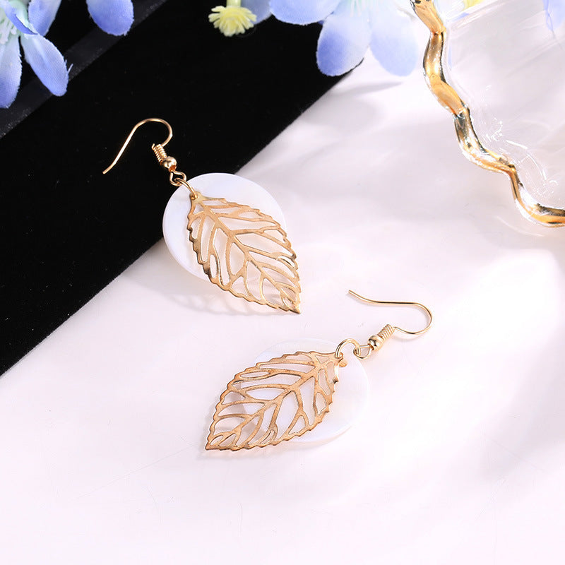 Beatrix Leaf Earrings