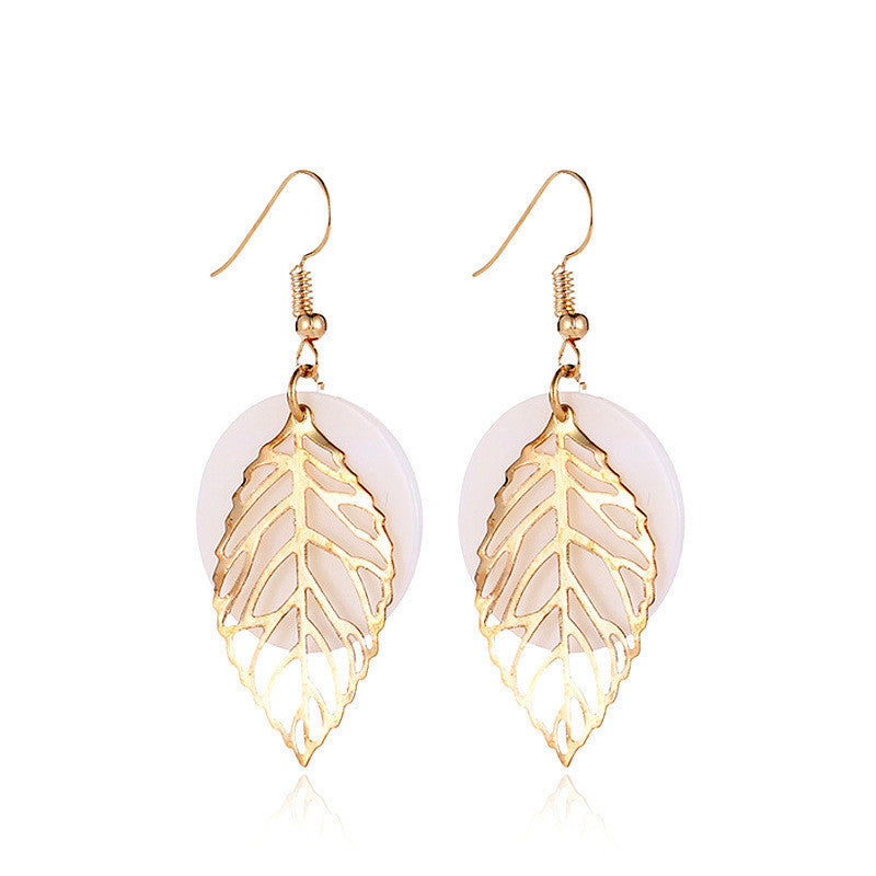 Beatrix Leaf Earrings