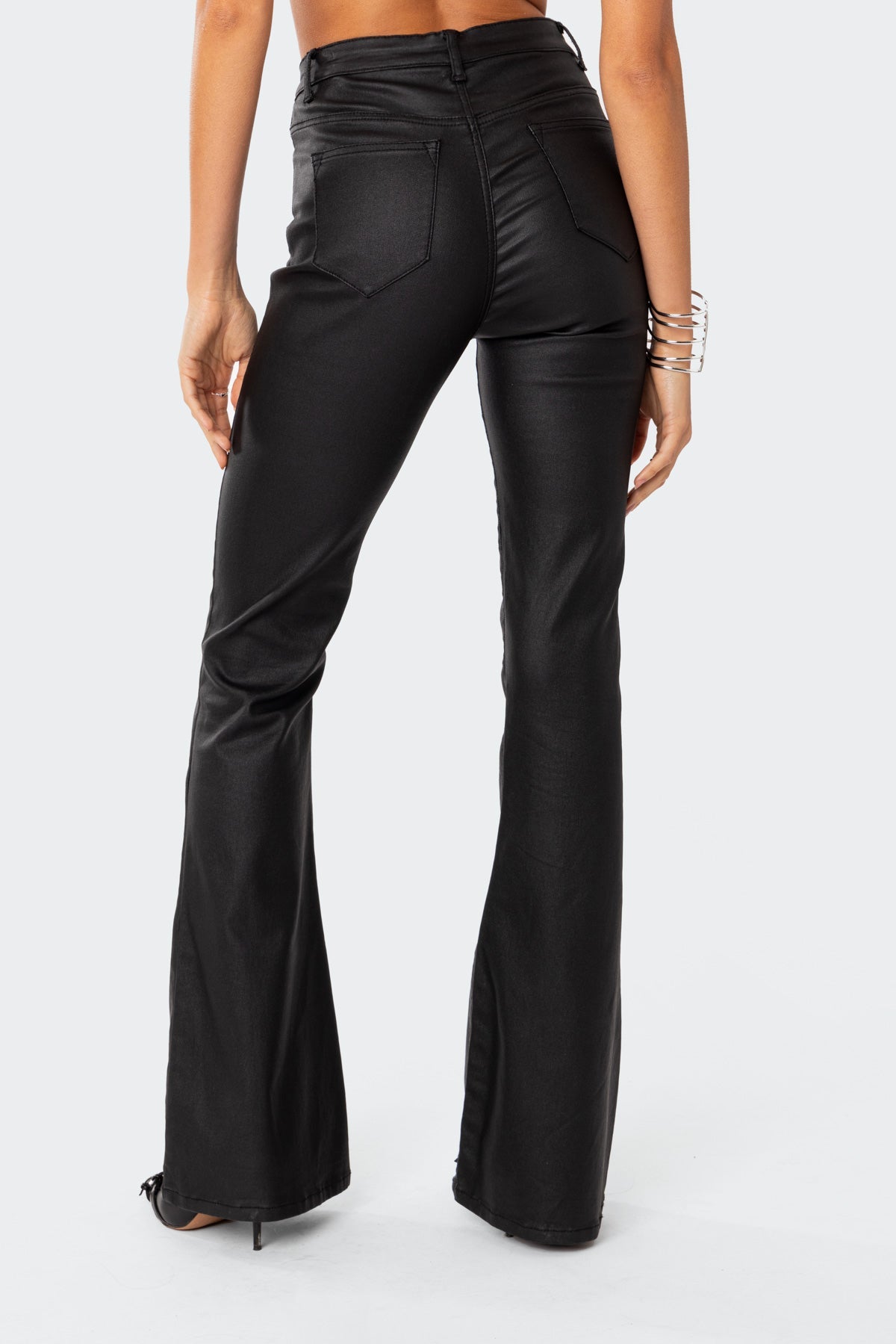 Siren Flare Leather Pants