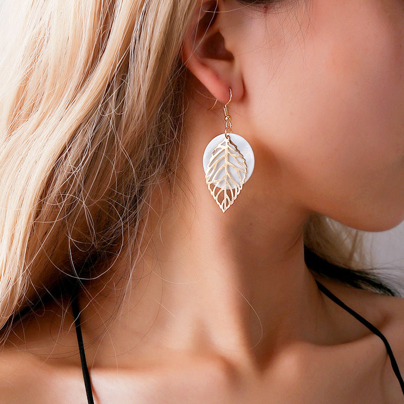 Beatrix Leaf Earrings