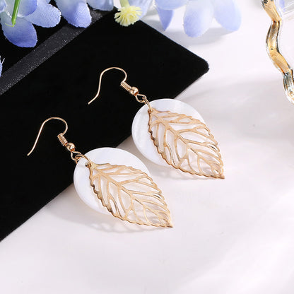 Beatrix Leaf Earrings