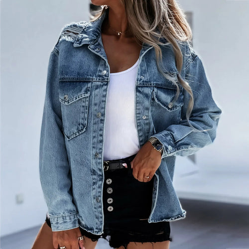 Freya | Brit Rebel Ripped Denim